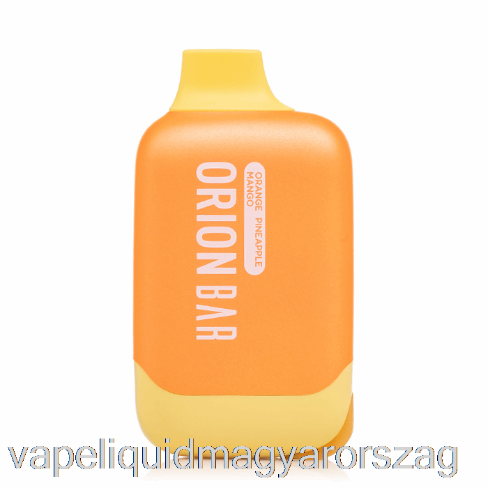 Elveszett Vape Orion Bár Fiatal P15 6000 Eldobható Narancs Ananász Mangó Vape Toll